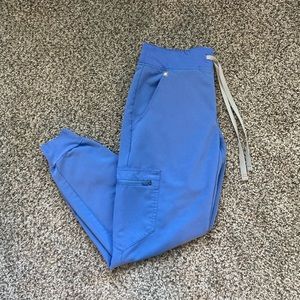 Figs Zamora Jogger Scrub Pants Ceil Blue